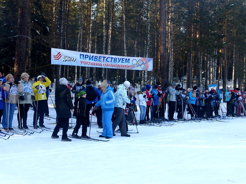 Из-за морозов в Первоуральске на неделю перенесли старт «Лыжня России 2017»