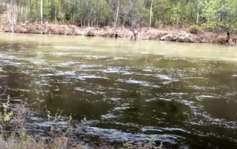 Жители Ивделя вновь обеспокоены загрязнением реки «дочкой» УГМК