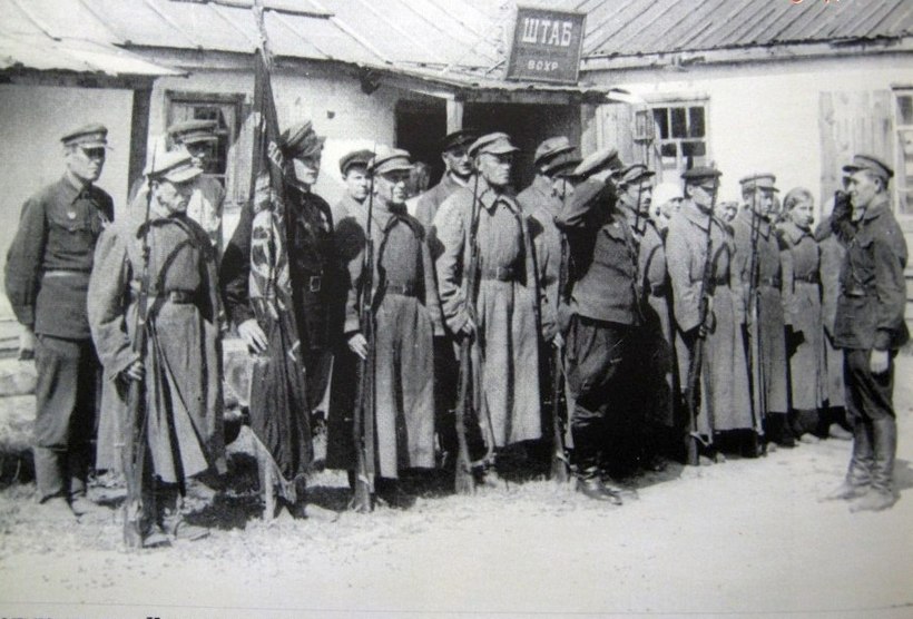 Военные маневры в Первоуральске 1933 года
