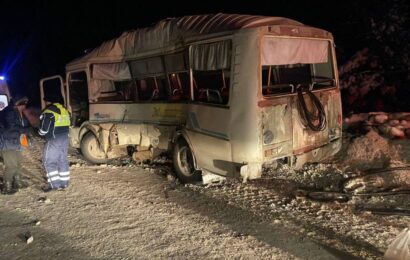 В автобусе из Ачита погиб  один и семеро травмированы