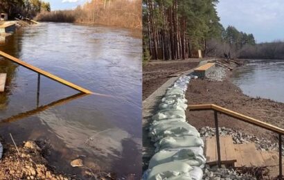Глава Дегтярска заверил, что паводковую ситуацию контролирует